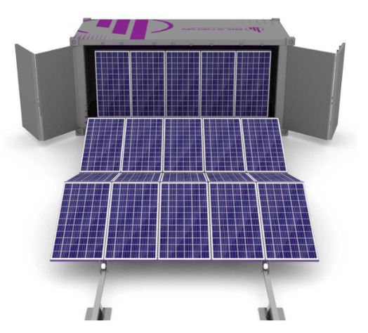 Planta Solar Fotovoltaica Transportable